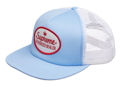 Supreme Authorized Mesh Back 5-Panel Light Blue