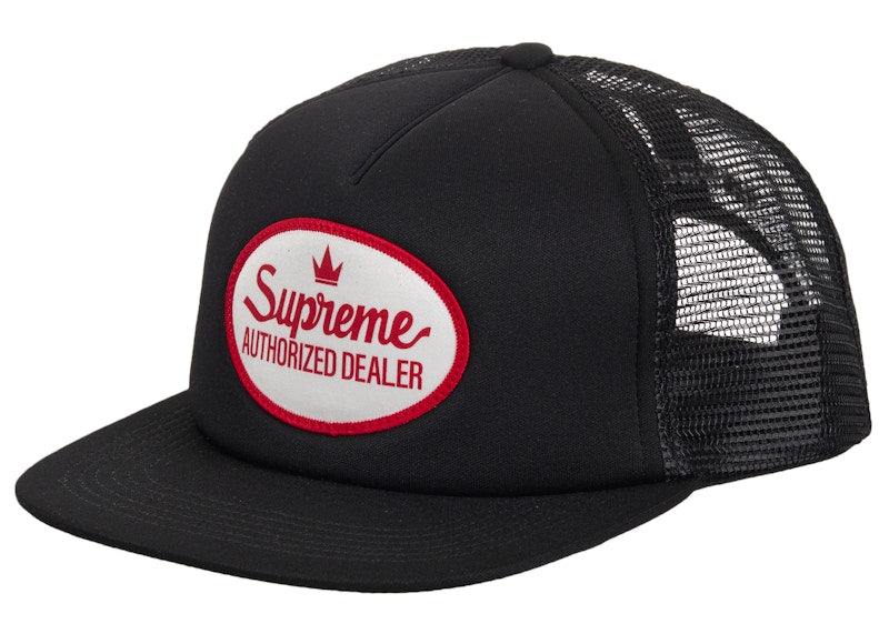 Supreme Authorized Mesh Back 5-Panel (SS25) Black