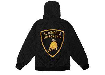 Supreme Automobili Lamborghini Hooded Work Jacket Black