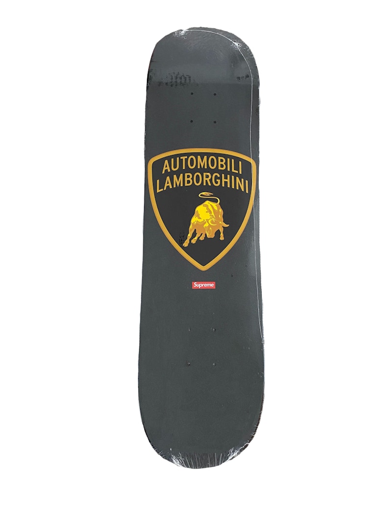 Supreme Automobili Lamborghini Skateboard Deck Black