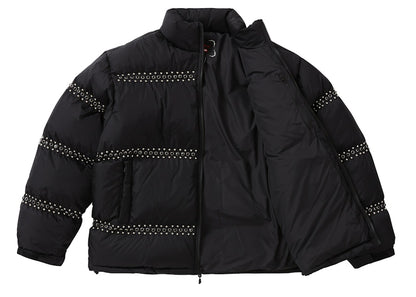 Supreme B.B. Simon Studded Puffer Jacket Black
