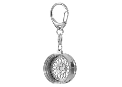 Supreme BBS RS Rim Keychain Silver