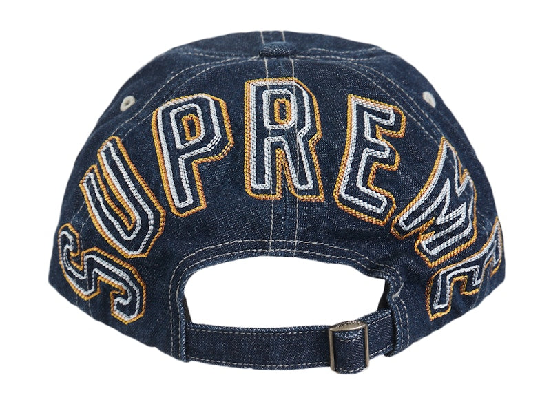 Supreme Back Arc 6-Panel Denim