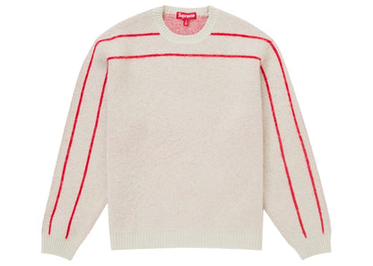 Supreme Back Stripe Sweater Stone