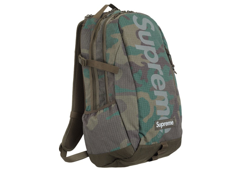 Supreme Backpack (SS24) Woodland Camo
