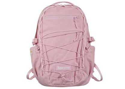 Supreme Logo Backpack (SS25) Light Pink