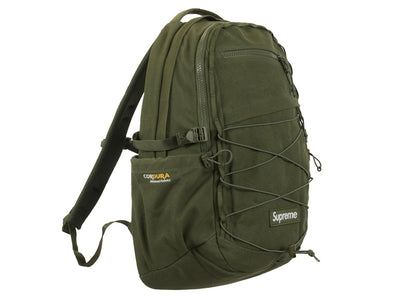 Supreme Logo Backpack (SS25) Olive