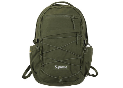 Supreme Logo Backpack (SS25) Olive