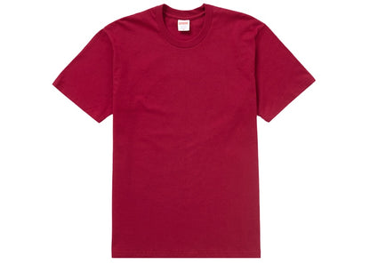 Supreme Backwards Tee Cardinal