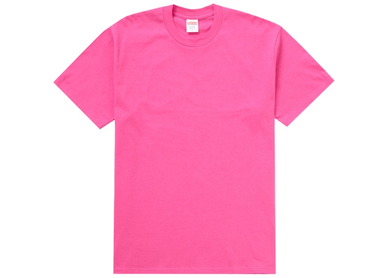 Supreme Backwards Tee Fuchsia