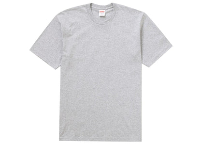 Supreme Backwards Tee Heather Grey