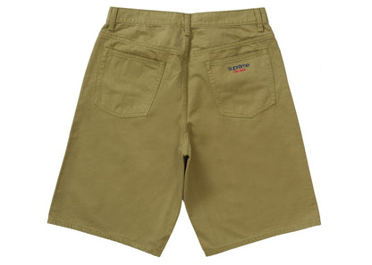 Supreme Baggy Denim Short Light Olive