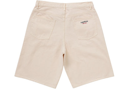 Supreme Baggy Denim Short Natural