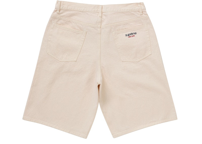 Supreme Baggy Denim Short Natural