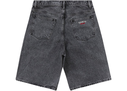 Supreme Baggy Denim Short Washed Black