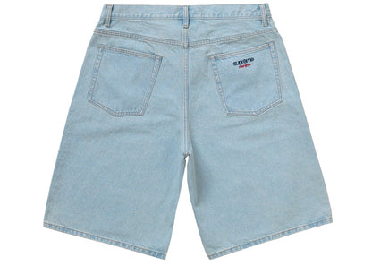 Supreme Baggy Denim Short Washed Indigo