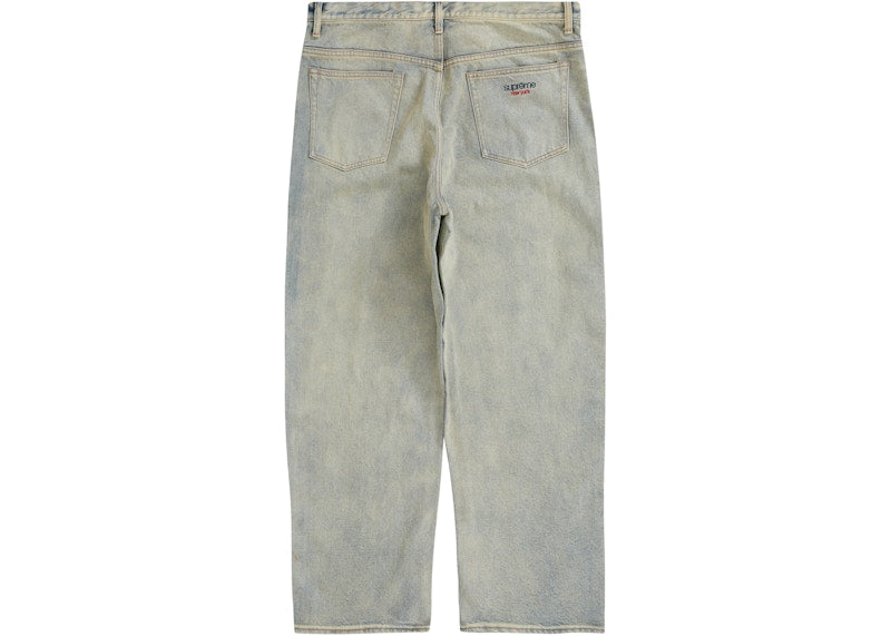 Supreme Baggy Jean Dirty Indigo