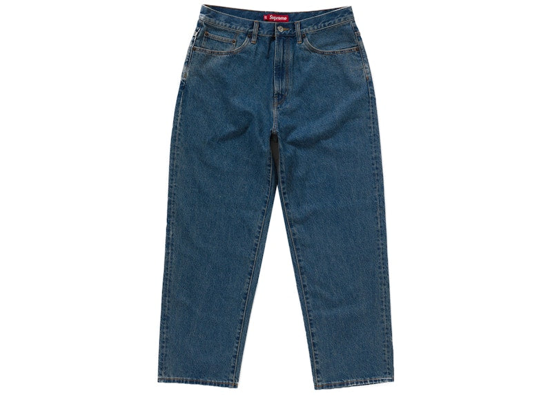 Supreme Baggy Jean (FW24) Washed Indigo
