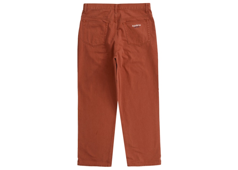 Supreme Baggy Jean Rust