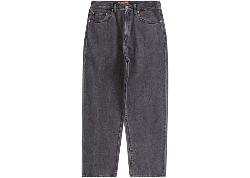 Supreme Baggy Jean Washed Black