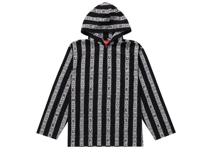 Supreme Baja Hooded Shirt Black