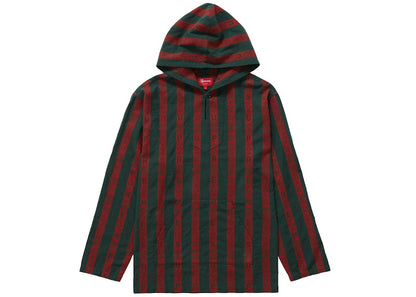 Supreme Baja Hooded Shirt Green