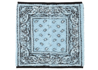 Supreme Bandana Fleece Neck Gaiter Light Blue