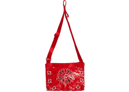 Supreme Bandana Tarp Side Bag Red