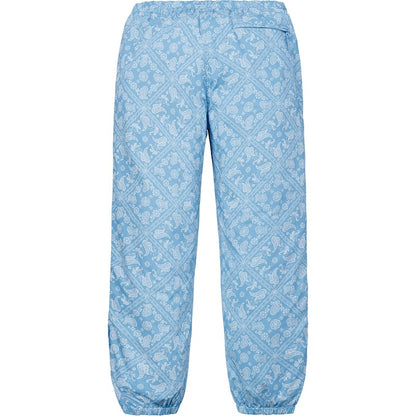 Supreme Bandana Track Pant Light Blue