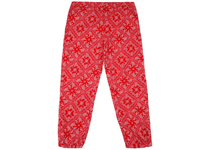Supreme Bandana Track Pant Red