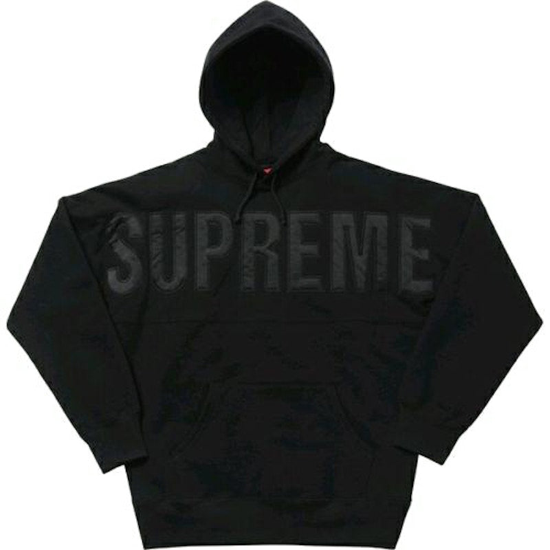 Supreme Banner Pullover Black