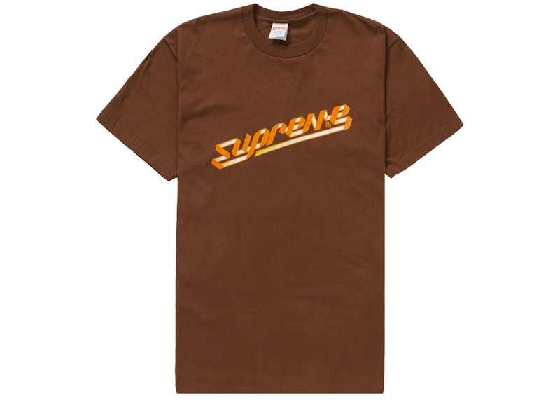 Supreme Banner Tee (FW23) Brown