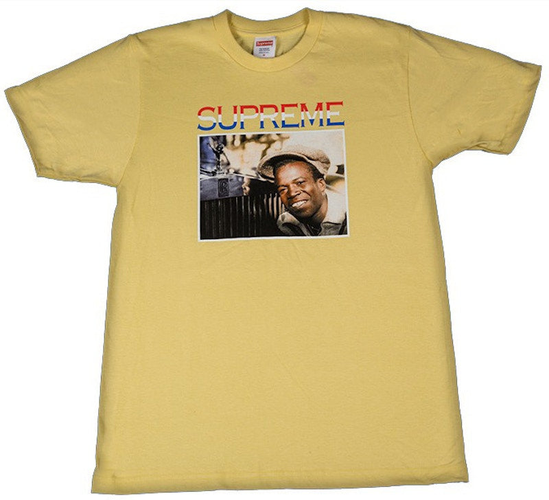 Supreme Barrington Levy Jah Life Englishman Tee Light Yellow