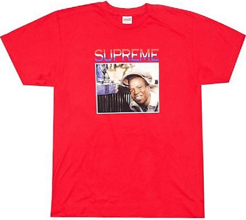 Supreme Barrington Levy Jah Life Englishman Tee Red
