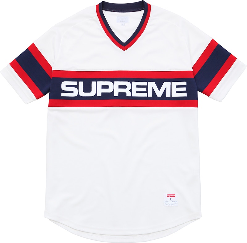 Supreme Baseball Jersey White
