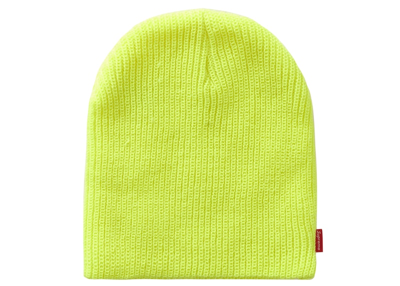 Supreme Basic Beanie (FW19) Bright Yellow