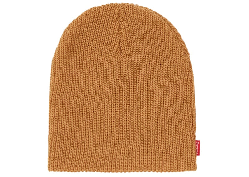 Supreme Basic Beanie (FW19) Tan