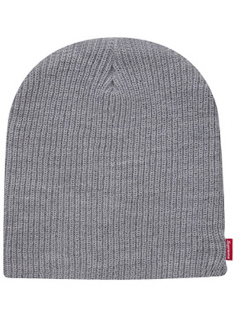 Supreme Basic Beanie Heather Grey
