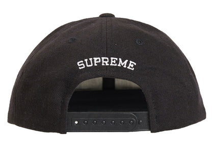 Supreme Beaded 6-Panel Black
