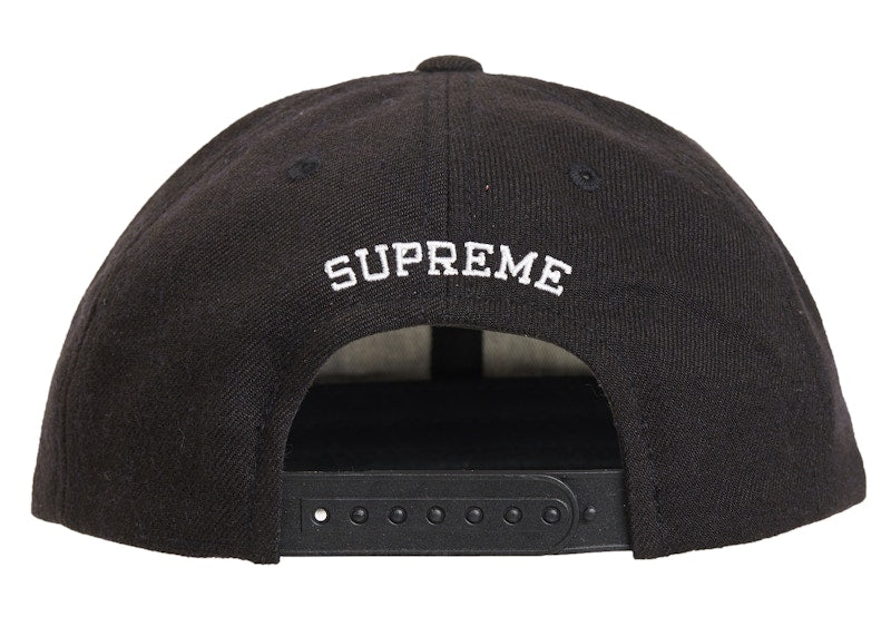Supreme Beaded 6-Panel Black