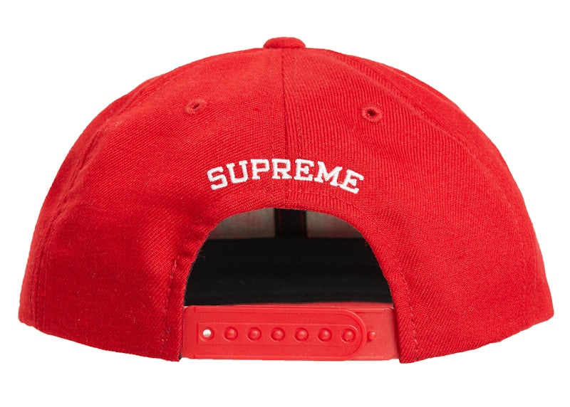 Supreme Beaded 6-Panel Red