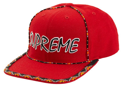 Supreme Beaded 6-Panel Red