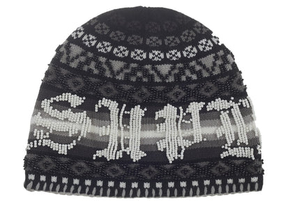 Supreme Beaded Beanie Black