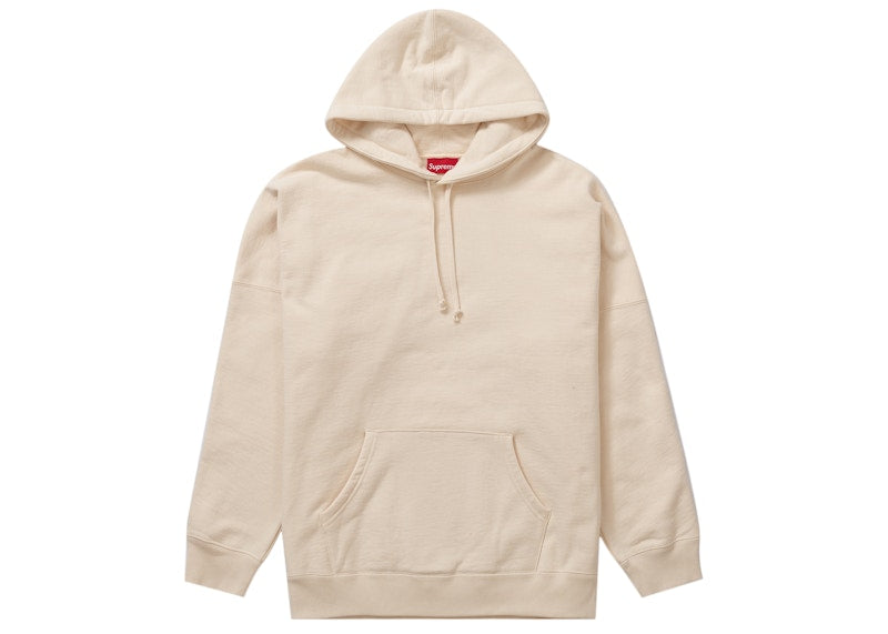 Supreme Beaded Hooded Sweatshirt Natural