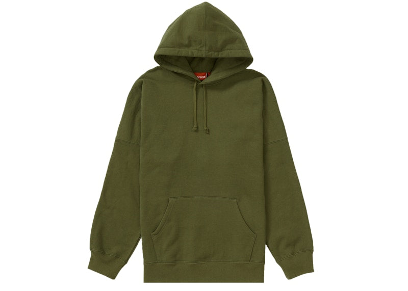 Supreme Beaded Hooded Sweatshirt Olive