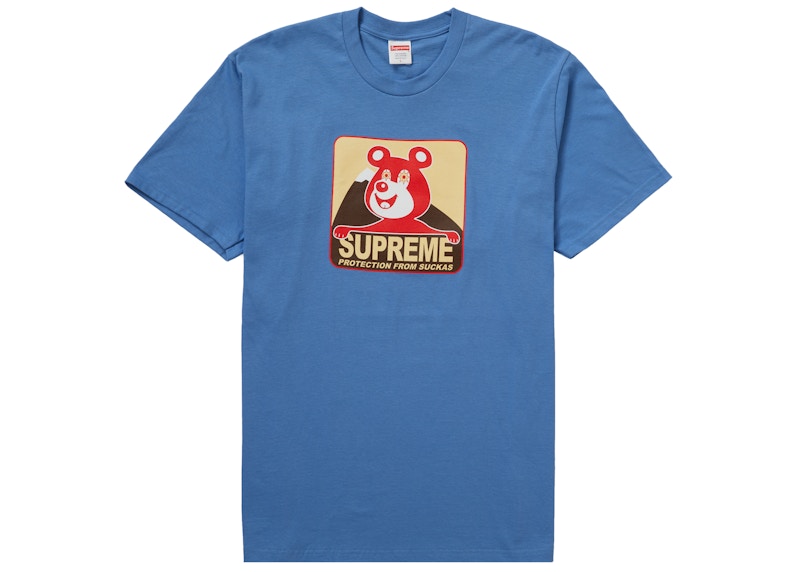 Supreme Bear Tee Dusty Light Royal