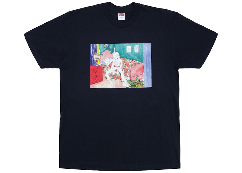 Supreme Bedroom Tee Navy