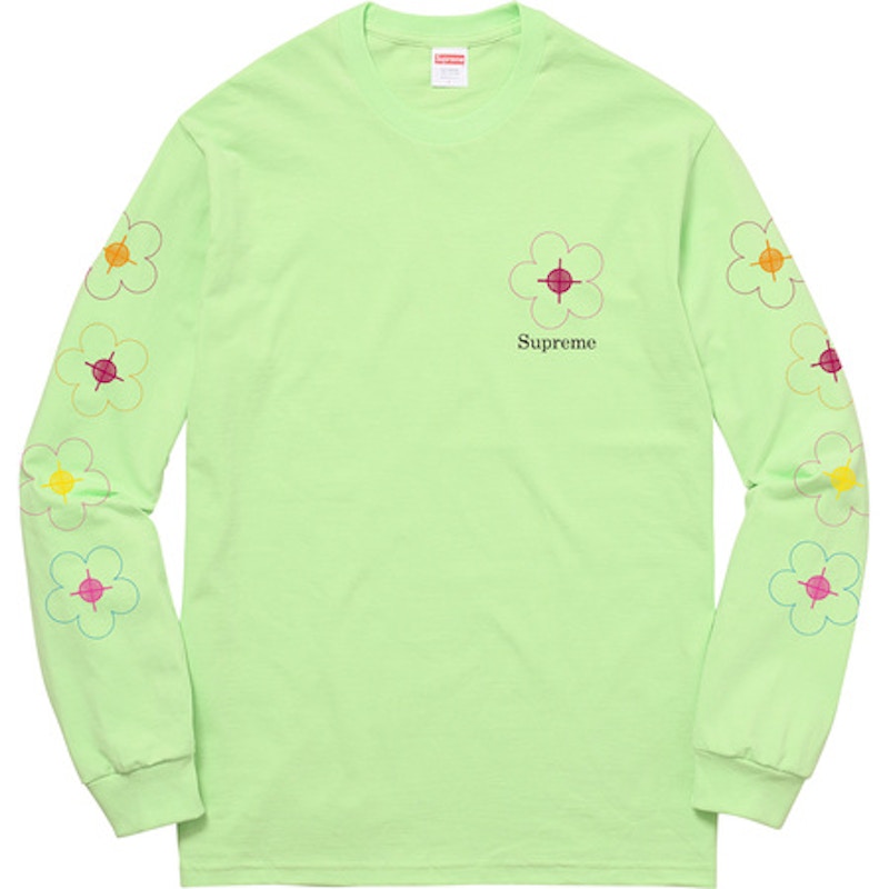 Supreme Been Hit LS Tee Light Green