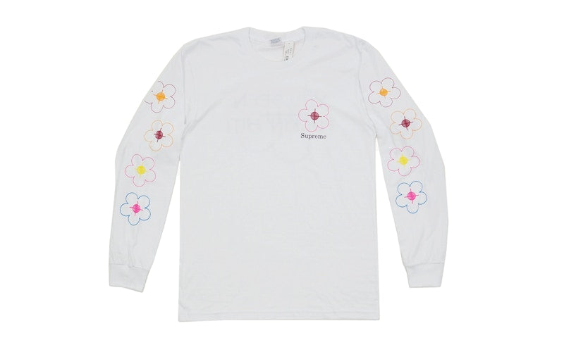 Supreme Been Hit LS Tee White