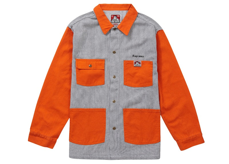 Supreme Ben Davis Chore Coat Hickory Stripe